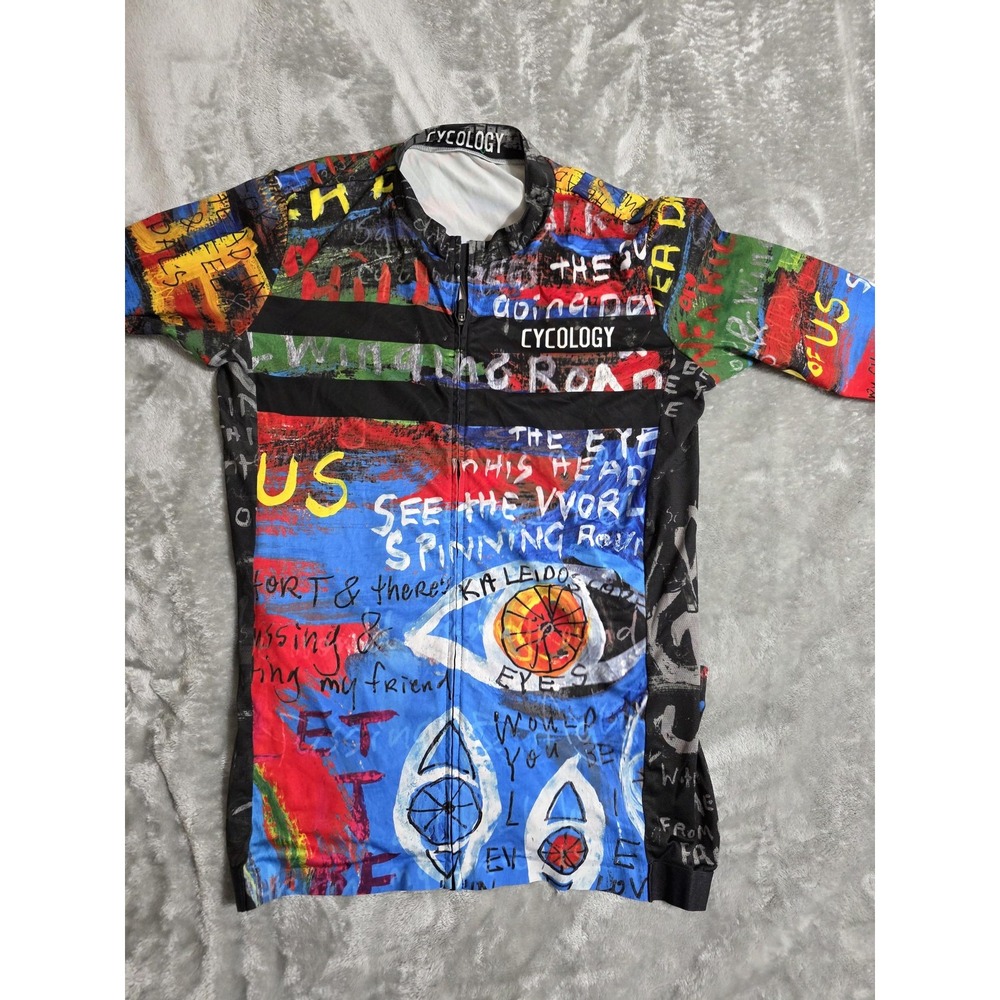 Cycology Performance 8 Days Men's Short Sleeve Cycling Jersey Size Large Epic